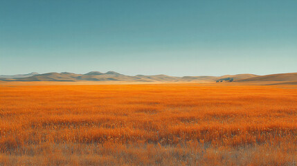 vast kansas wheat fields swaying in the wind