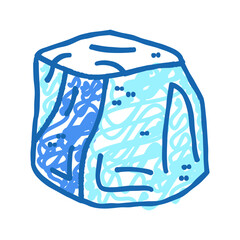 ice water icon doodle illustration