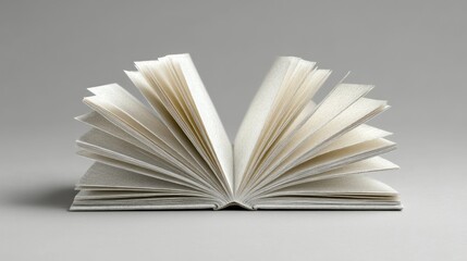 Fototapeta premium Open book, blank pages