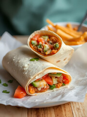 Mexican tortilla wrap