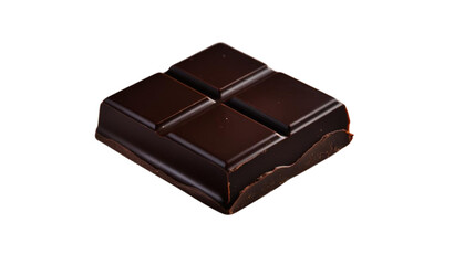 chocolate isolated on white background