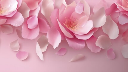 Obraz premium Soft pastel picture frame border, perfect for sweet and delicate images - powdery romantic pastel border