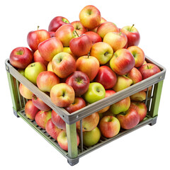 apples in box