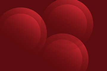 Red abstract background. Dynamic shapes composition. Eps10
