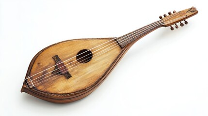 Balalaika isolated on white background