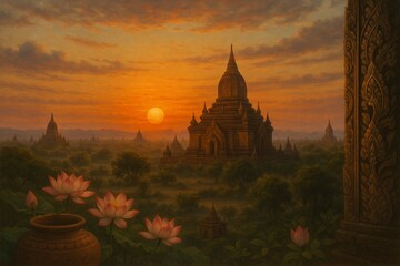 Fototapeta premium Bagan Pagoda