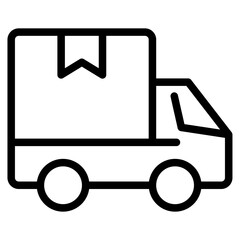 Delivery icon in vector illustration