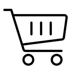 Shopping cart icon in vector illustration © Admotret