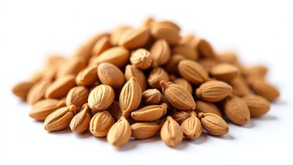 Obraz premium Close-Up of Organic Mace (Javitri) Seeds, Aromatic Spice, Natural Herb for Health and Flavor