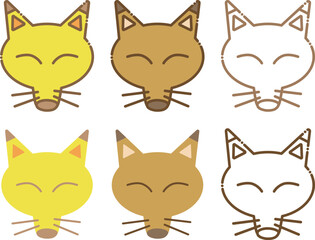 かわいいキツネのイラストセット