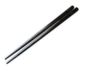 Using chopsticks for sushi eating japanese cuisine tutorial isolated on transparent background