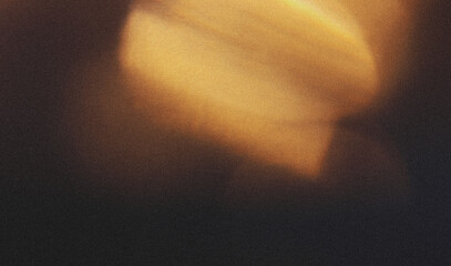 Abstract painting with warm hues of orange brown and yellow creating a soft and blurred background...