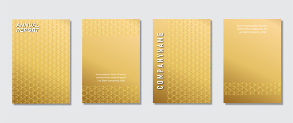 Modern design template. Set of minimal business cover template design
