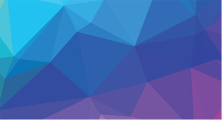 Obraz premium Bright multicolor polygon pattern. Low poly design 