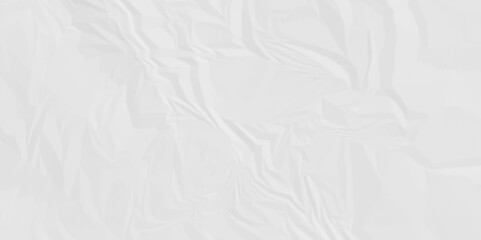 White crumpled paper texture . White wrinkled paper texture. White paper texture . White crumpled and top view textures can be used for background of text or any contents .	
