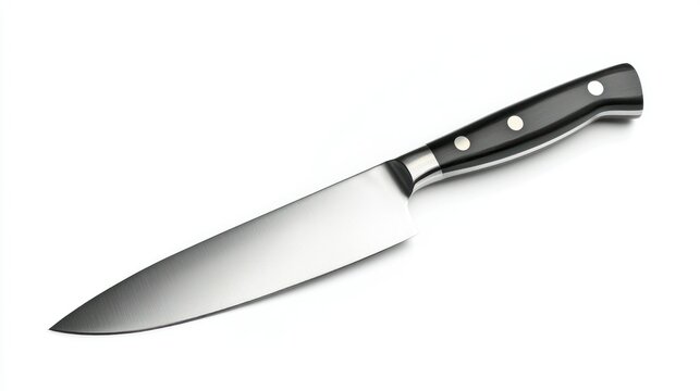 Chef&acirc;&euro;&trade;s knife isolated on white background