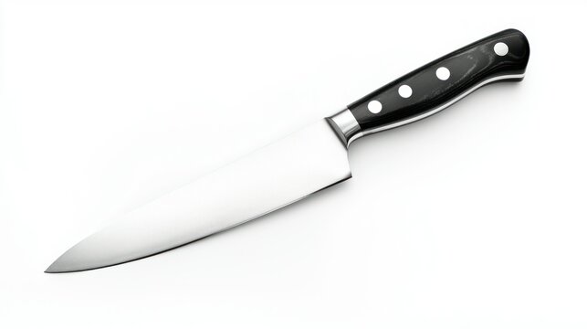 Chef&acirc;&euro;&trade;s knife isolated on white background