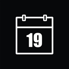vector calendar icon