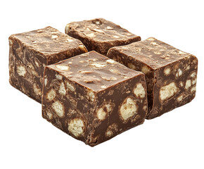 Delicious chocolate treats home food sweetness isolated on transparent background