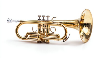 Obraz premium Cornet isolated on white background