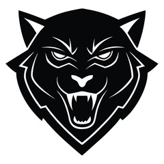 Panther black Vector Illustration, ESP