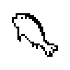 pixel fish icon
