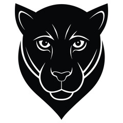 Panther black Vector Illustration, ESP