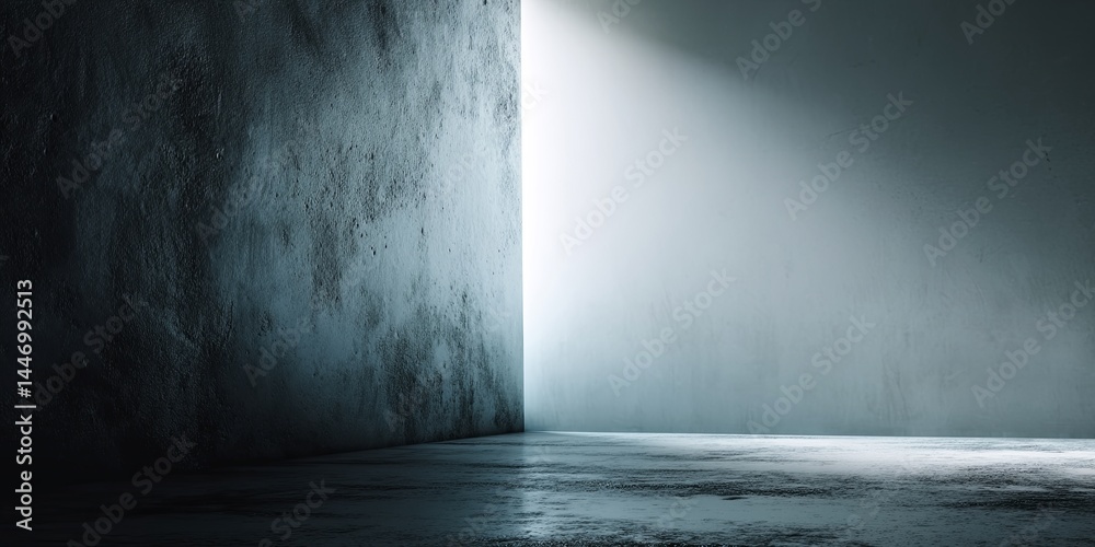 Poster Minimalist Background with Soft Gradation and Subtle Texture for Creative Projects, Design, Advertising, or Product Photography