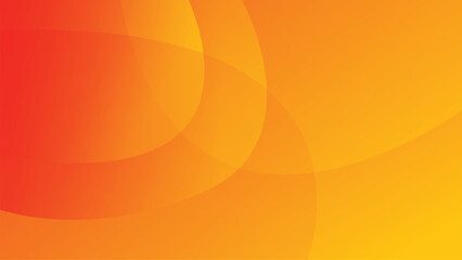 Modern orange yellow dynamic abstract background vector illustration. Can be used for backgrounds, posters, banners, web pages, headers, covers, and presentations.