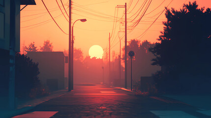 Lo-Fi music picture The background that goes well with the lo-fi music genre Generative AI