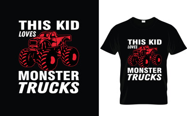 this kid loves monster trucks © Nilufar
