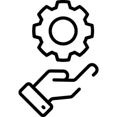 Setting line icon