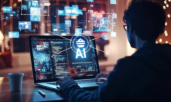 Innovating with Artificial Intelligence: A Developer Coding Advanced AI Applications