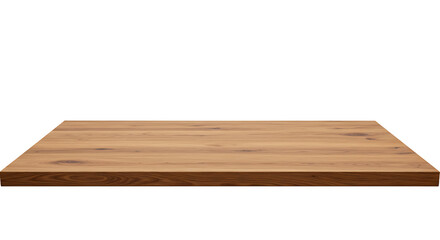 Wooden surface against a blank backdrop, suitable for product mockups and presentations