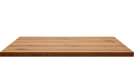 Wooden surface against a blank backdrop, suitable for product mockups and presentations