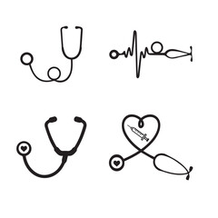 
Healthcare icons. Health care, hospital, medical vector icon set.