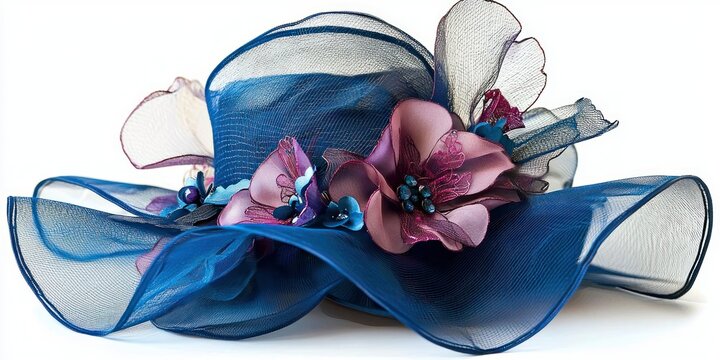 eathery fascinator hat