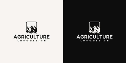 Agriculture Logo Abstract Concept Unique