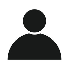 Man or person icon. Profile icon vector illustration.