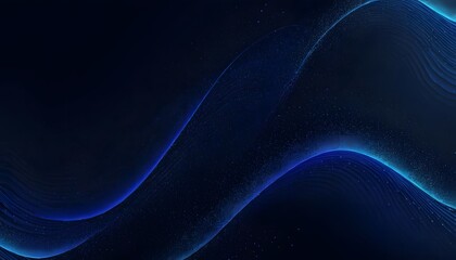 Black navy dark cobalt blue abstract background. Color gradient ombre transition. Noise grain particle granular. Wave wavy line stripe. Diagonal. Neon electric bright metallic shimmer glitter. Design.
