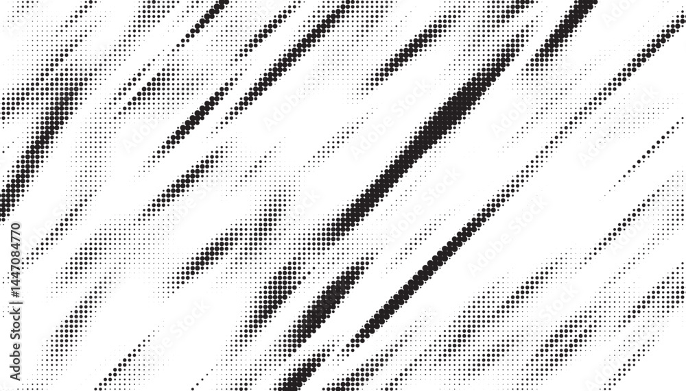 Aufkleber Subtle halftone vector texture overlay. Monochrome abstract splattered background.