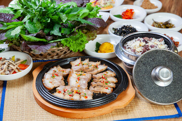 Bossam sold in Korea is delicious