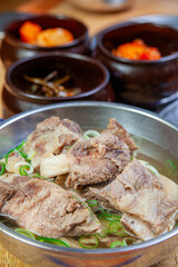 Galbitang sold in Korea is delicious