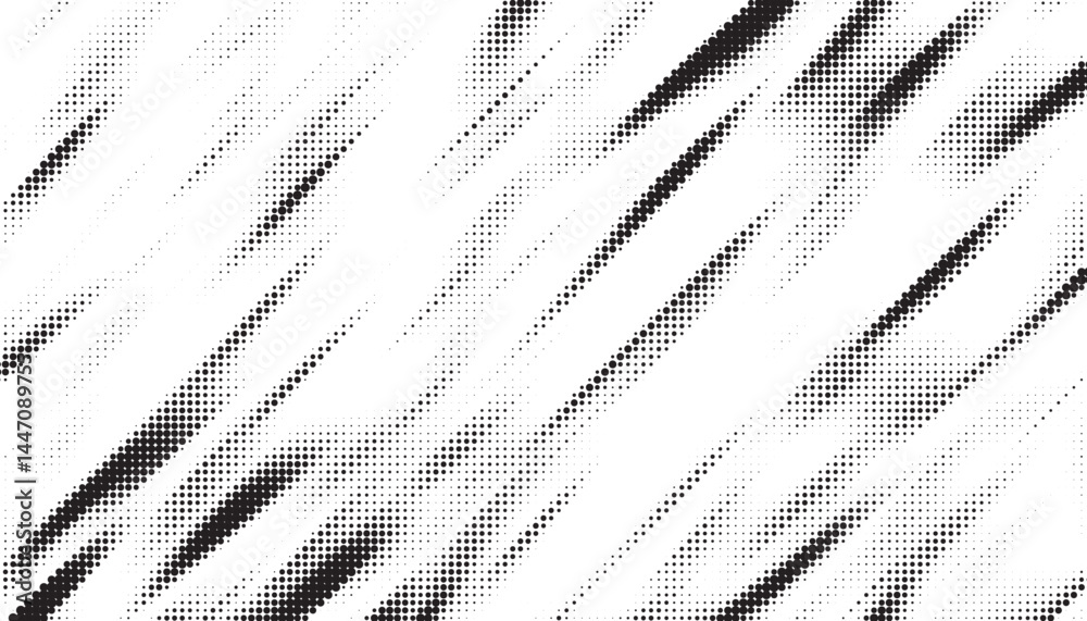 Aufkleber Subtle halftone vector texture overlay. Monochrome abstract splattered background.