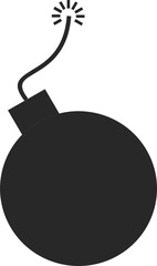 Danger vector stock icon illustration