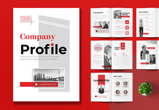 Company Profile Template Design