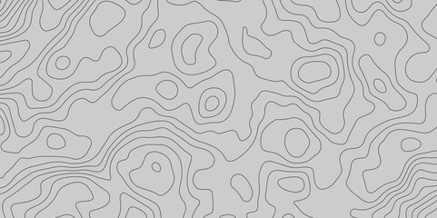 Topographic map background concept. Topo contour map. Rendering abstract illustration. Vector abstract illustration. Geography concept. paper texture design. Limited of a geographical map