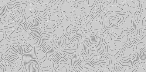 Topographic map background concept. Topo contour map. Rendering abstract illustration. Vector abstract illustration. Geography concept. paper texture design. Limited of a geographical map