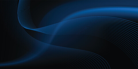 Premium background design with diagonal bright blue stripes pattern. Vector horizontal template for digital lux, formal invitation, prestigious certificate