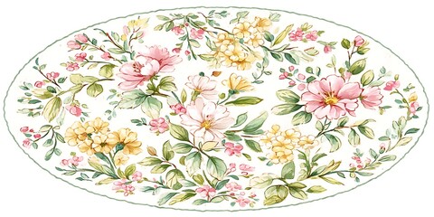Floral seamless pattern.Pastel flower seamless pattern.Abstract floral seamless pattern 
